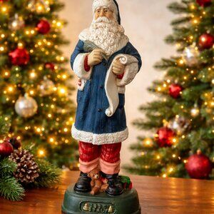 Grandeur Noel French Santa Porcelain Figurine 13” Collector’s Edition